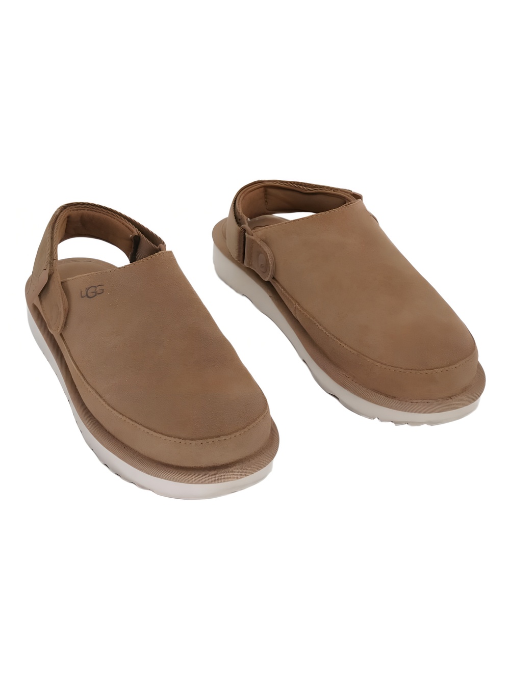 UGG Womens Goldenstar Slingback Chestnut Tan Clog Slide Size 5M